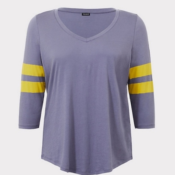 Torrid TShirt Quarter Sleeve 2 - Picture 3 of 5